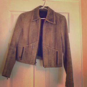 Guess genuine leather jacket